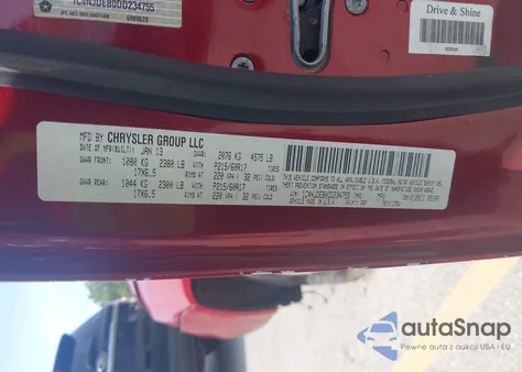 2013 Jeep Compass Latitude from USA, damaged, VIN 1C4NJDEB0DD234755